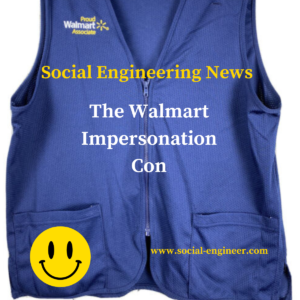 The Walmart Impersonation Con